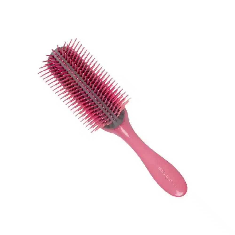 1-Denman-Cepillo-D4-Rosa-9-Hileras.webp Denman Brush D4 - Image 1