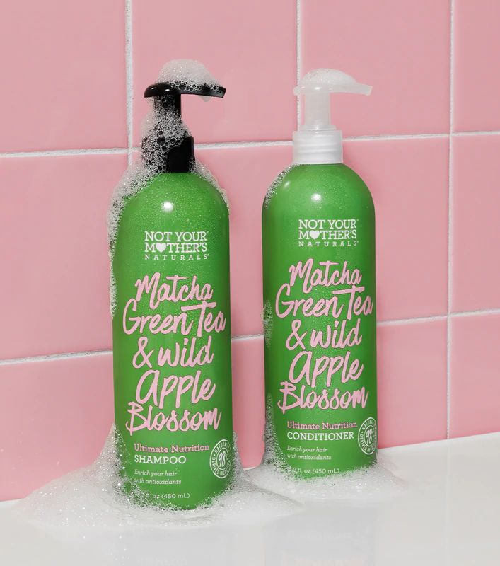 Not Your Mother´s Shampoo Matcha Green Tea & Wild Apple Blossom 473ml - Image 4