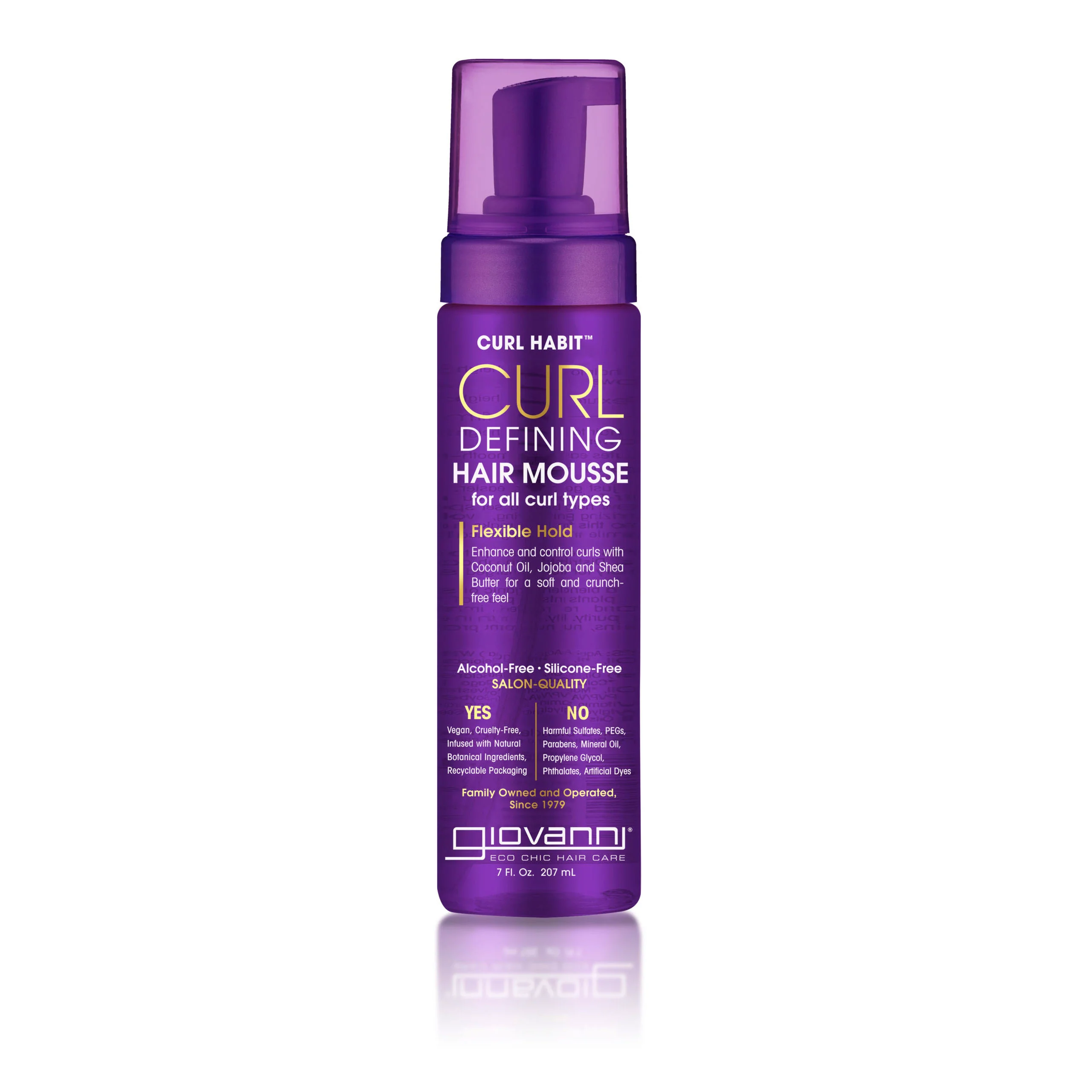 18873_CurlHabit_CurlDefining_HairMousse_7oz-scaled-1.webp Giovanni Mousse Curl Habit 207ml - Image 1