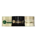 Haskell Trio Máscara (Hidratação + Nutrição + Reconstrução)