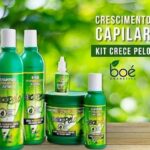 Kit Crece Pelo Shampoo 370g + Condicionador 350g + Máscara 450g + Leavin 355ml