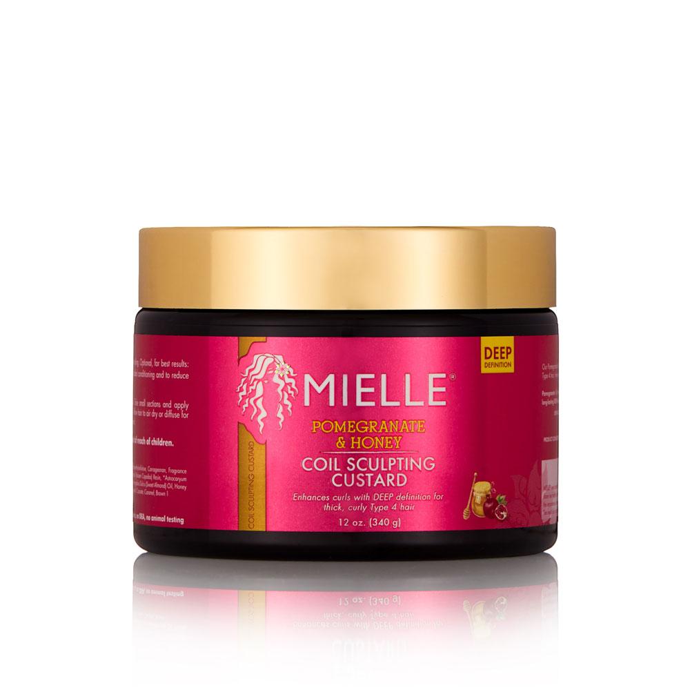 MIELLE_ORGANICS_POMEGRANATE_HONEY_TOP_12OZ_158655772_1400x.jpg Mielle Coil Sculpting Custard 340g - Image 1