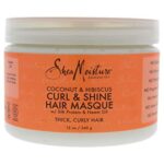 Shea Moisture Coconut and Hibiscus Máscara 340g