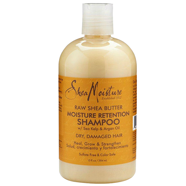 Shea-Moisture-Raw-Shea-Butter-Moisture-Shampoo.png Shea Moisture Shampoo Raw Butter 384ml - Image 1