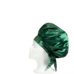 Cantu Acessórios Touca + Lenço Cetim Verde - Image 3