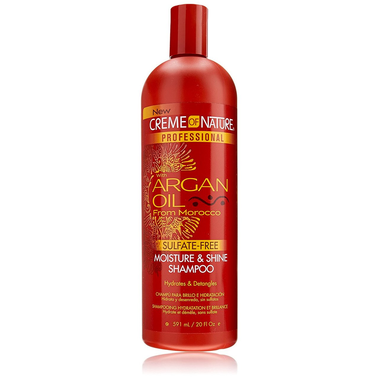 creme_of_nature_argan_oil_moisture_shine_shampoo_20oz.jpg Creme of Nature Shampoo Argan Oil 591ml - Image 1