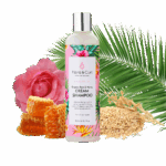 Flora Curl Shampoo Rose Water and Honey 300ml - Image 3