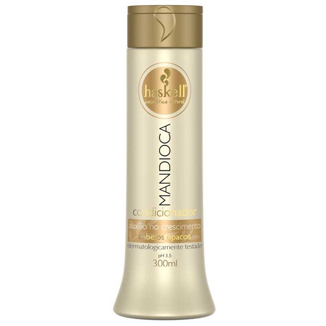 haskell-condiconador-mandioca-300ml-omeucabelonatural.jpg Haskell Condicionador Mandioca 300ml - Image 1