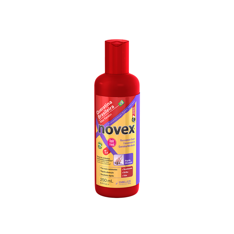 max-keratin-queratina-liquida-novex-250ml.png Novex Queratina Liquida Brasileira 250ml - Image 1
