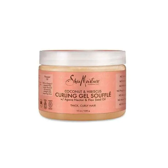 2CF00913_1_9001 Shea Moisture Coconut & Hibiscus Curling Gel Soufflé 340g - Image 1